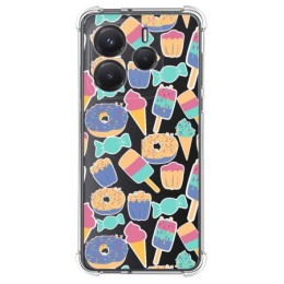 Funda Silicona Antigolpes para Xiaomi Redmi Note 14 5G diseño Dulces 02 Dibujos