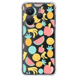Funda Silicona Antigolpes para Xiaomi Redmi Note 14 5G diseño Frutas 02 Dibujos