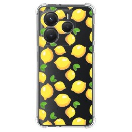 Funda Silicona Antigolpes para Xiaomi Redmi Note 14 5G diseño Limones Dibujos