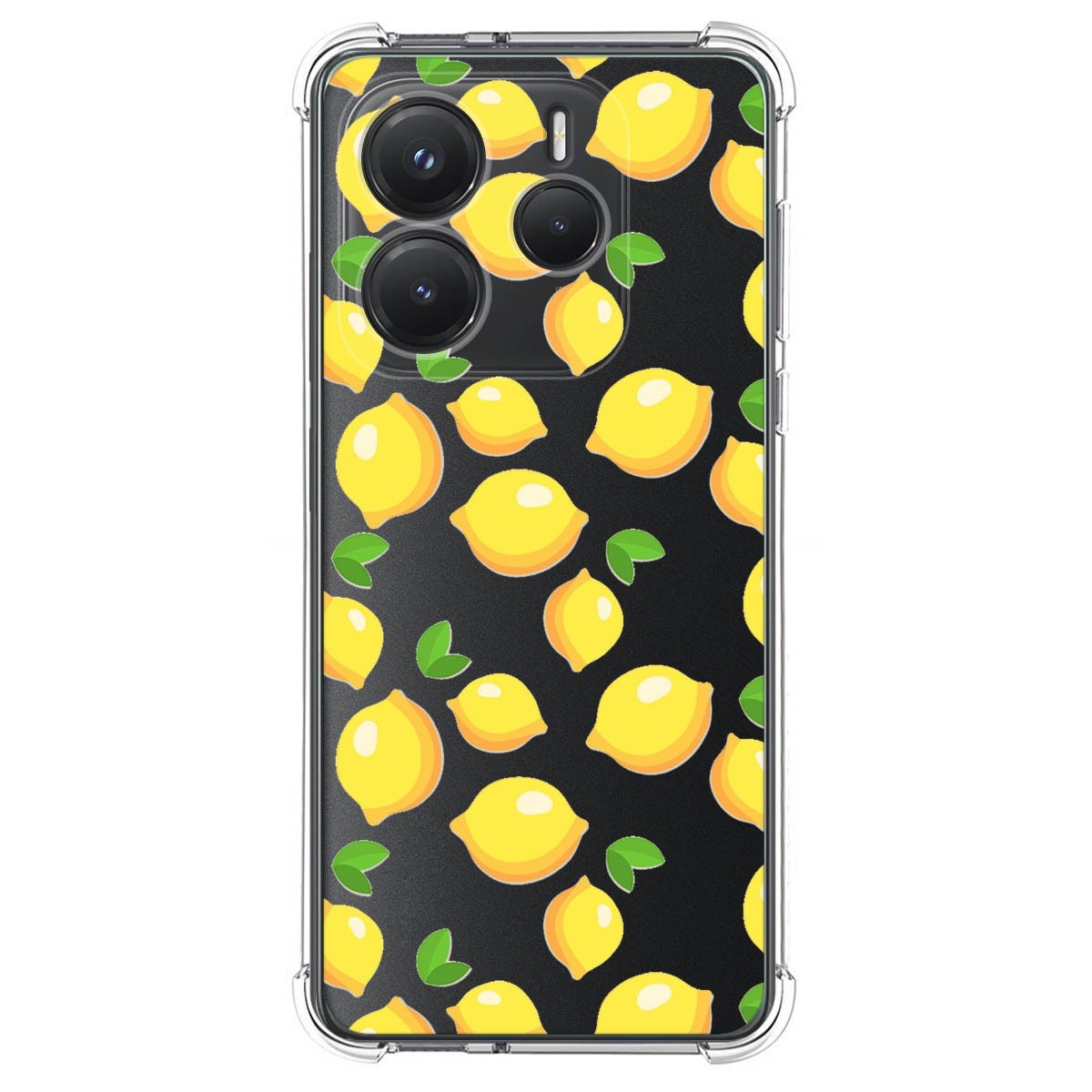 Funda Silicona Antigolpes para Xiaomi Redmi Note 14 5G diseño Limones Dibujos