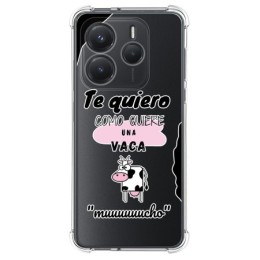 Funda Silicona Antigolpes para Xiaomi Redmi Note 14 5G diseño Vaca Dibujos