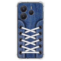 Funda Silicona Antigolpes para Xiaomi Redmi Note 14 5G diseño Zapatillas 01 Dibujos