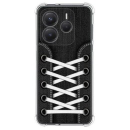 Funda Silicona Antigolpes para Xiaomi Redmi Note 14 5G diseño Zapatillas 02 Dibujos
