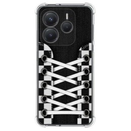 Funda Silicona Antigolpes para Xiaomi Redmi Note 14 5G diseño Zapatillas 03 Dibujos