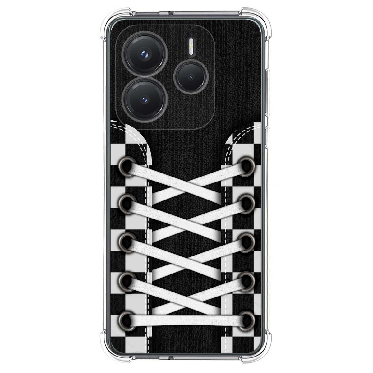 Funda Silicona Antigolpes para Xiaomi Redmi Note 14 5G diseño Zapatillas 03 Dibujos