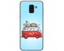 Funda Gel Tpu para Samsung Galaxy J6 (2018) Diseño Furgoneta Dibujos