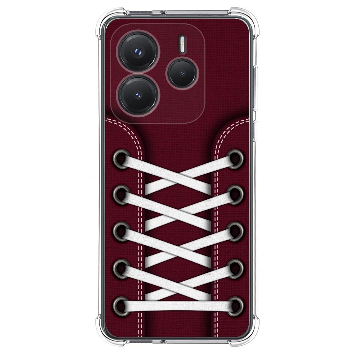 Funda Silicona Antigolpes para Xiaomi Redmi Note 14 5G diseño Zapatillas 17 Dibujos