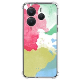 Funda Silicona Antigolpes para Xiaomi Redmi Note 14 5G diseño Acuarela 02 Dibujos