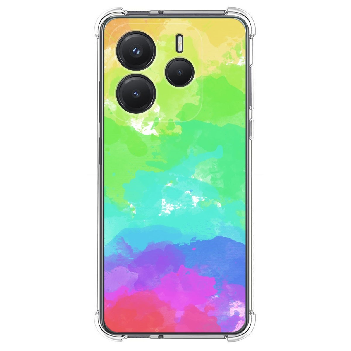 Funda Silicona Antigolpes para Xiaomi Redmi Note 14 5G diseño Acuarela 03 Dibujos