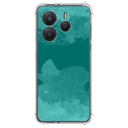 Funda Silicona Antigolpes para Xiaomi Redmi Note 14 5G diseño Acuarela 06 Dibujos