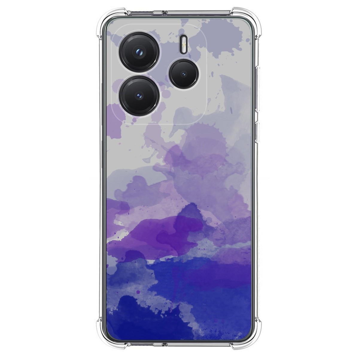 Funda Silicona Antigolpes para Xiaomi Redmi Note 14 5G diseño Acuarela 09 Dibujos