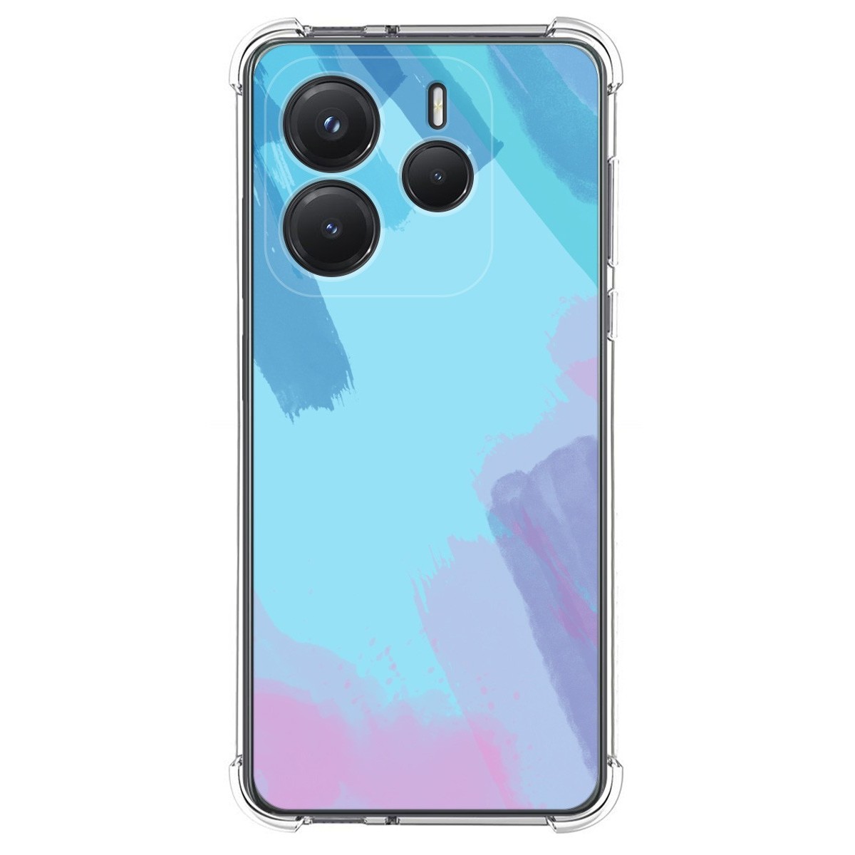Funda Silicona Antigolpes para Xiaomi Redmi Note 14 5G diseño Acuarela 10 Dibujos