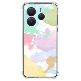 Funda Silicona Antigolpes para Xiaomi Redmi Note 14 5G diseño Acuarela 11 Dibujos