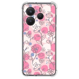 Funda Silicona Antigolpes para Xiaomi Redmi Note 14 5G diseño Flores 07 Dibujos