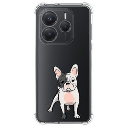 Funda Silicona Antigolpes para Xiaomi Redmi Note 14 5G diseño Perros 06 Dibujos