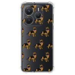Funda Silicona Antigolpes para Xiaomi Redmi Note 14 5G diseño Perros 09 Dibujos