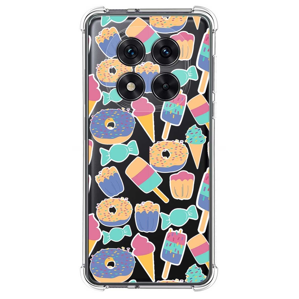 Funda Silicona Antigolpes para Xiaomi Redmi Note 14 Pro 5G diseño Dulces 02 Dibujos