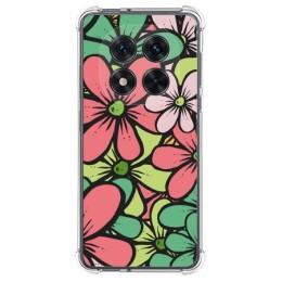 Funda Silicona Antigolpes para Xiaomi Redmi Note 14 Pro 5G diseño Flores 02 Dibujos