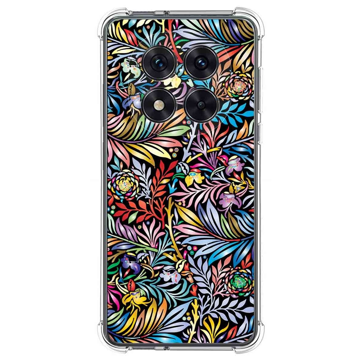Funda Silicona Antigolpes para Xiaomi Redmi Note 14 Pro 5G diseño Flores 04 Dibujos