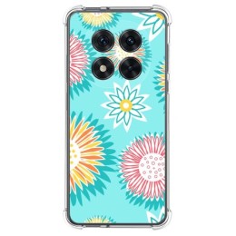 Funda Silicona Antigolpes para Xiaomi Redmi Note 14 Pro 5G diseño Flores 05 Dibujos