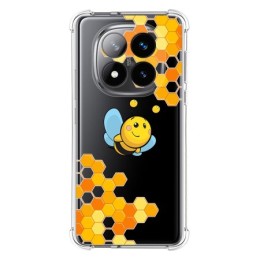 Funda Silicona Antigolpes para Xiaomi Redmi Note 14 Pro+ Plus 5G diseño Abeja Dibujos