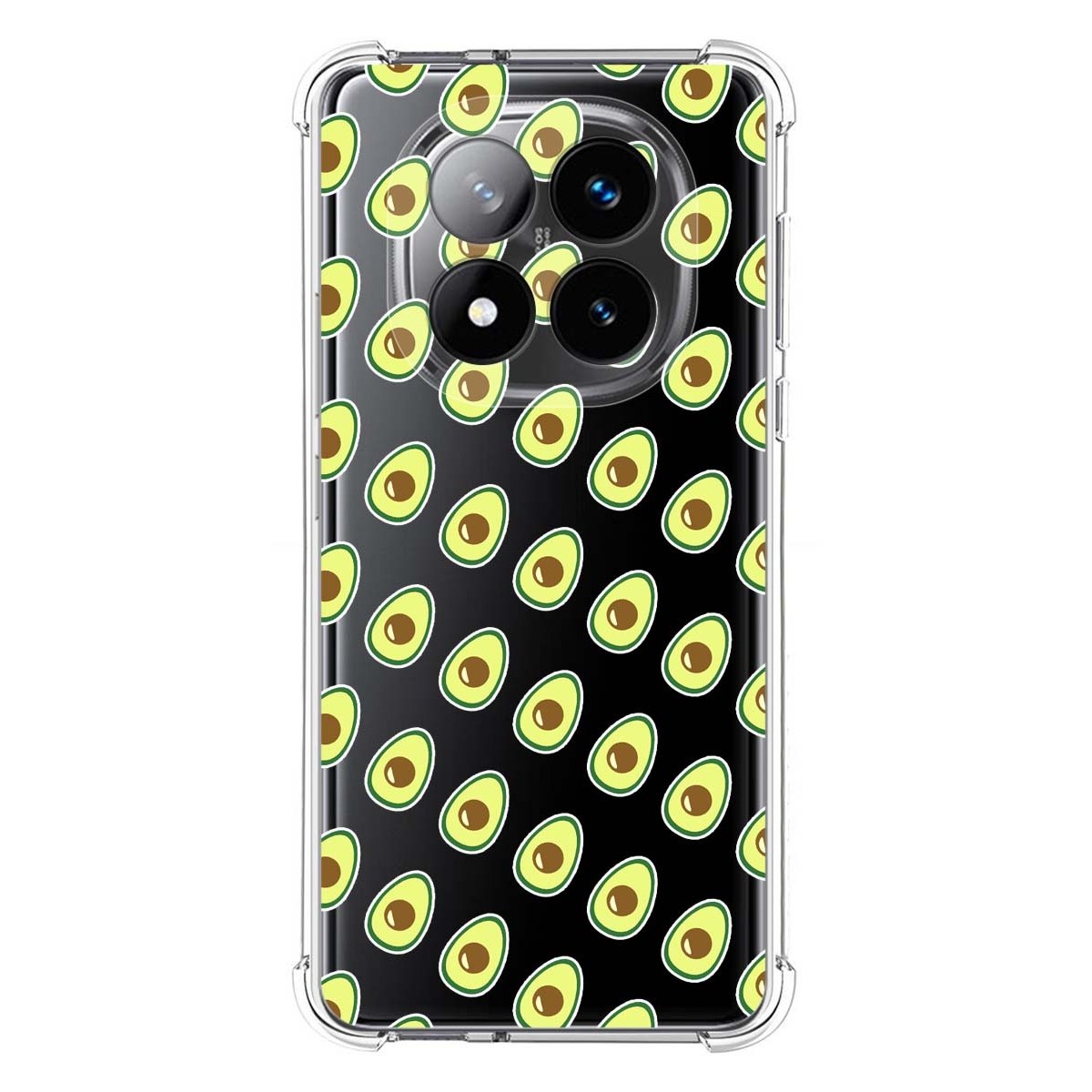 Funda Silicona Antigolpes para Xiaomi Redmi Note 14 Pro+ Plus 5G diseño Aguacate Dibujos