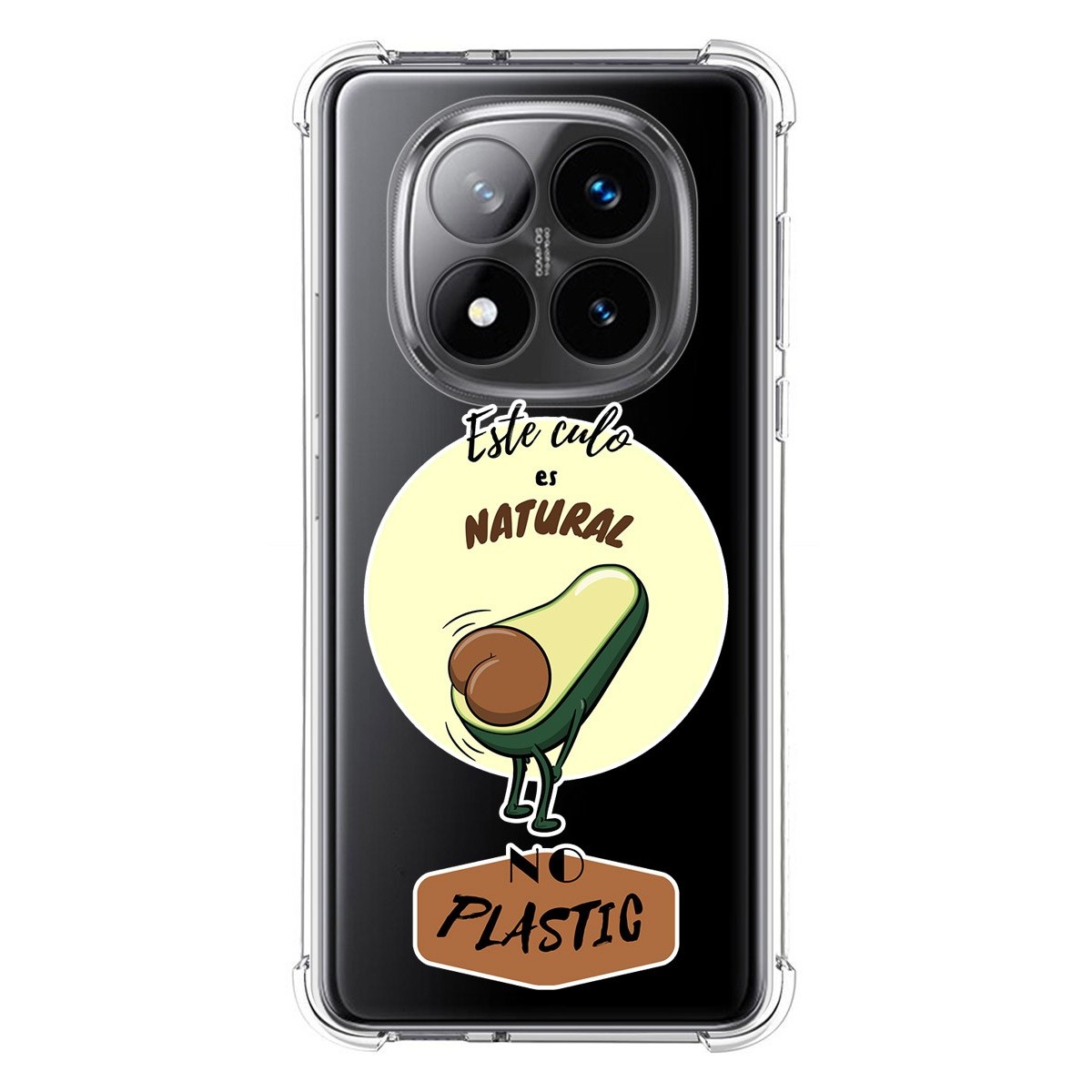 Funda Silicona Antigolpes para Xiaomi Redmi Note 14 Pro+ Plus 5G diseño Culo Natural Dibujos