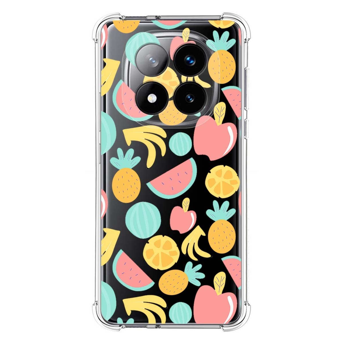 Funda Silicona Antigolpes para Xiaomi Redmi Note 14 Pro+ Plus 5G diseño Frutas 02 Dibujos