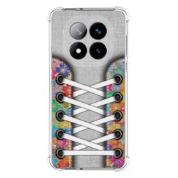 Funda Silicona Antigolpes para Xiaomi Redmi Note 14 Pro+ Plus 5G diseño Zapatillas 04 Dibujos
