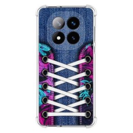 Funda Silicona Antigolpes para Xiaomi Redmi Note 14 Pro+ Plus 5G diseño Zapatillas 06 Dibujos