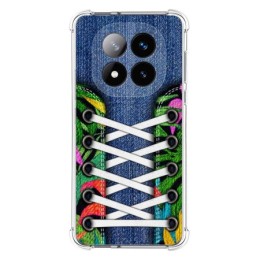 Funda Silicona Antigolpes para Xiaomi Redmi Note 14 Pro+ Plus 5G diseño Zapatillas 13 Dibujos