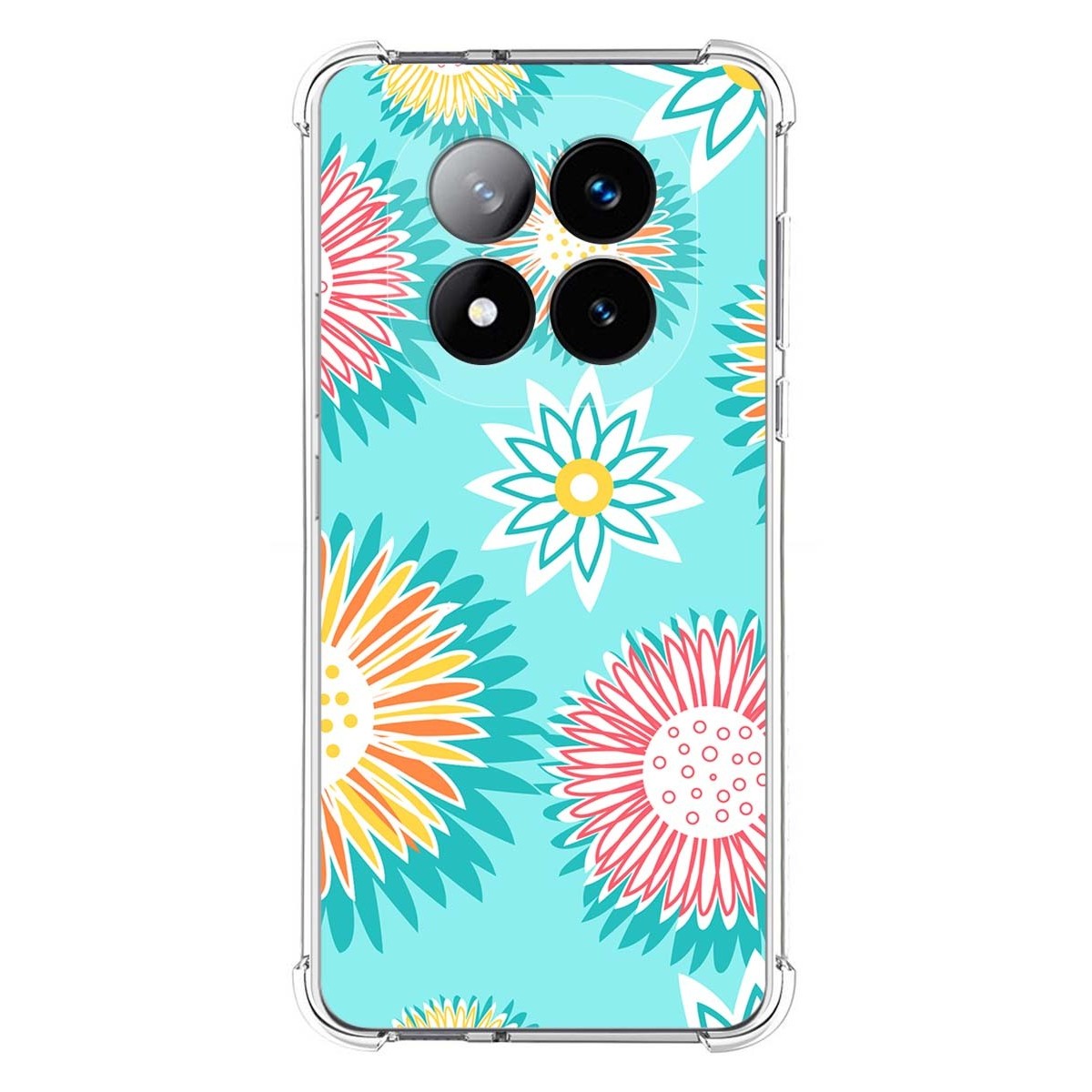Funda Silicona Antigolpes para Xiaomi Redmi Note 14 Pro+ Plus 5G diseño Flores 05 Dibujos