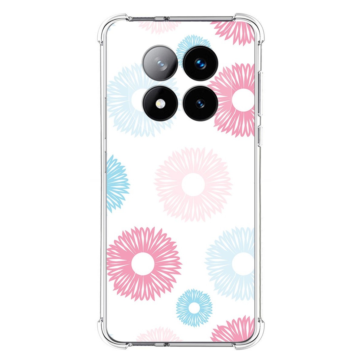 Funda Silicona Antigolpes para Xiaomi Redmi Note 14 Pro+ Plus 5G diseño Flores 06 Dibujos