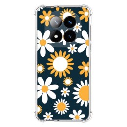 Funda Silicona Antigolpes para Xiaomi Redmi Note 14 Pro+ Plus 5G diseño Flores 08 Dibujos