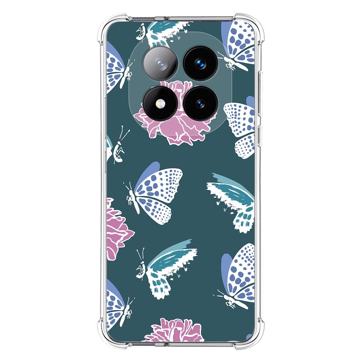 Funda Silicona Antigolpes para Xiaomi Redmi Note 14 Pro+ Plus 5G diseño Flores 10 Dibujos
