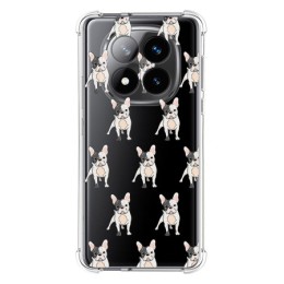 Funda Silicona Antigolpes para Xiaomi Redmi Note 14 Pro+ Plus 5G diseño Perros 12 Dibujos