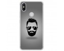 Funda Gel Tpu para Xiaomi Redmi S2 Diseño Barba Dibujos