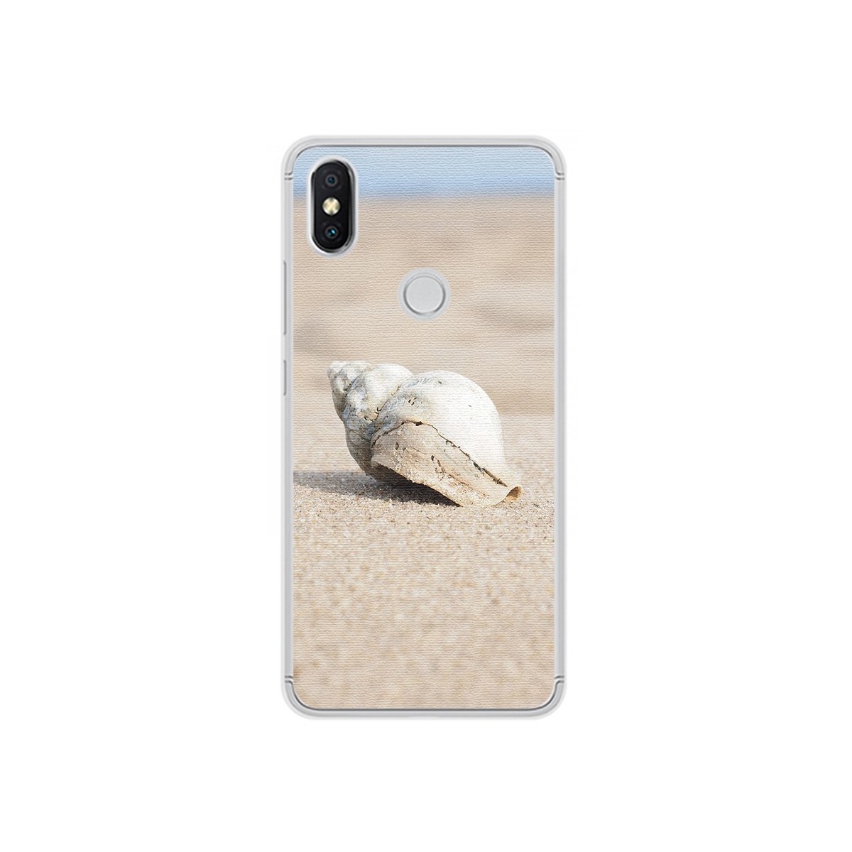 Funda Gel Tpu para Xiaomi Redmi S2 Diseño Concha Dibujos