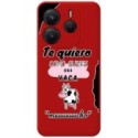 Funda Silicona Líquida Roja para Xiaomi Redmi Note 14 5G diseño Vaca Dibujos