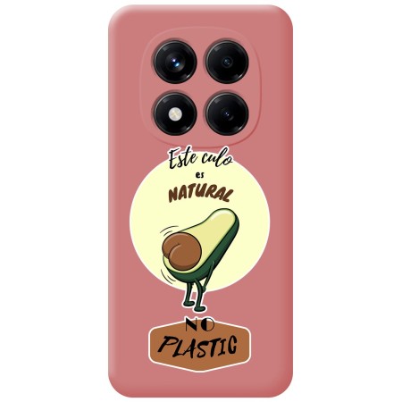 Funda Silicona Líquida Rosa para Xiaomi Redmi Note 14 Pro 5G diseño Culo Natural Dibujos