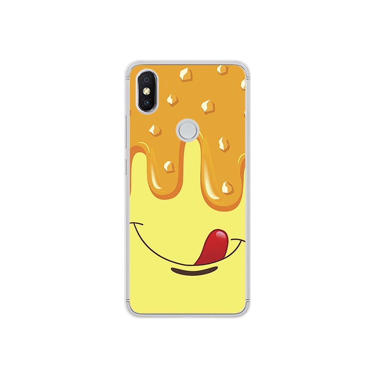 Funda Gel Tpu para Xiaomi Redmi S2 Diseño Helado Vainilla Dibujos