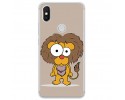Funda Gel Tpu para Xiaomi Redmi S2 Diseño Leon Dibujos