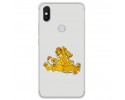 Funda Gel Tpu para Xiaomi Redmi S2 Diseño Leones Dibujos