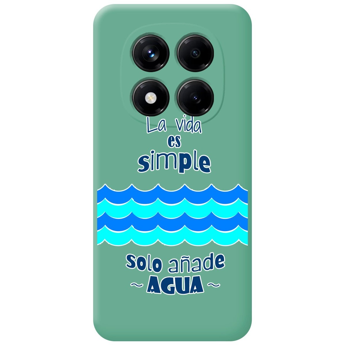 Funda Silicona Líquida Verde para Xiaomi Redmi Note 14 Pro+ Plus 5G diseño Agua Dibujos