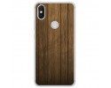 Funda Gel Tpu para Xiaomi Redmi S2 Diseño Madera Dibujos