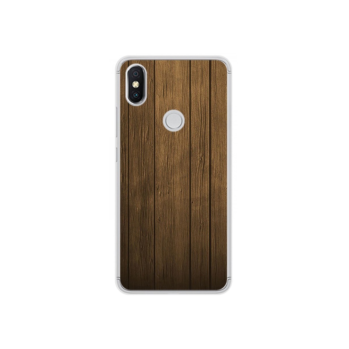 Funda Gel Tpu para Xiaomi Redmi S2 Diseño Madera Dibujos