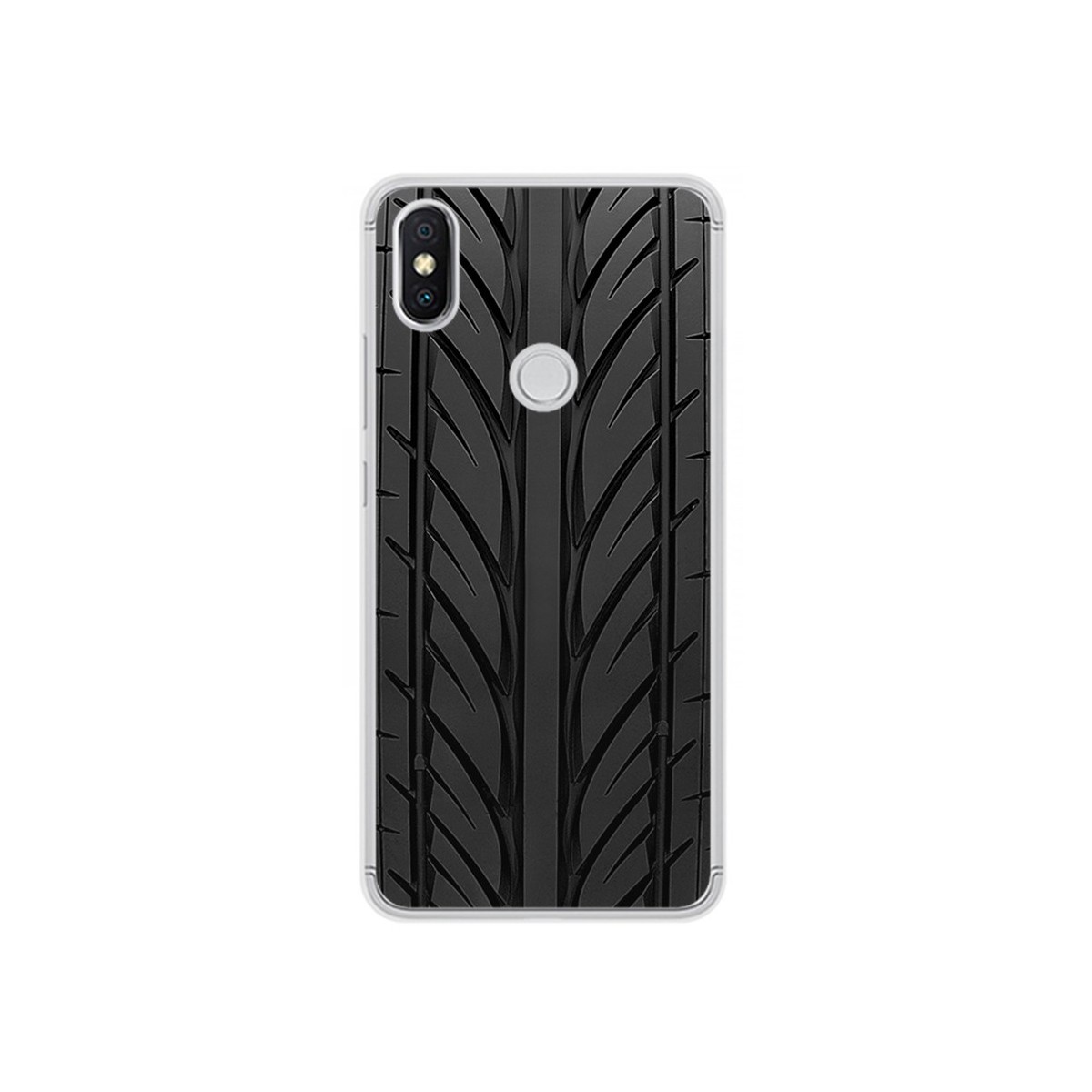 Funda Gel Tpu para Xiaomi Redmi S2 Diseño Neumatico Dibujos