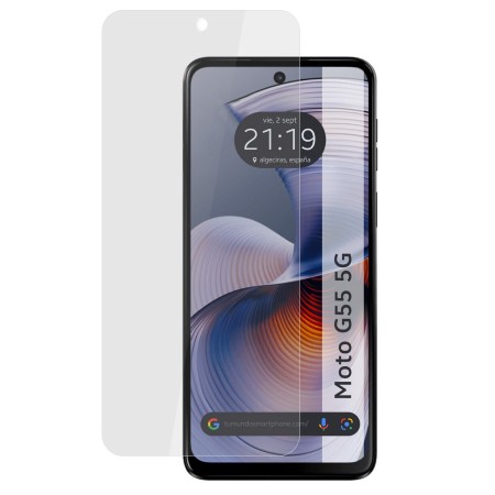 Protector Pantalla Hidrogel Mate Antihuellas para Motorola Moto G55 5G