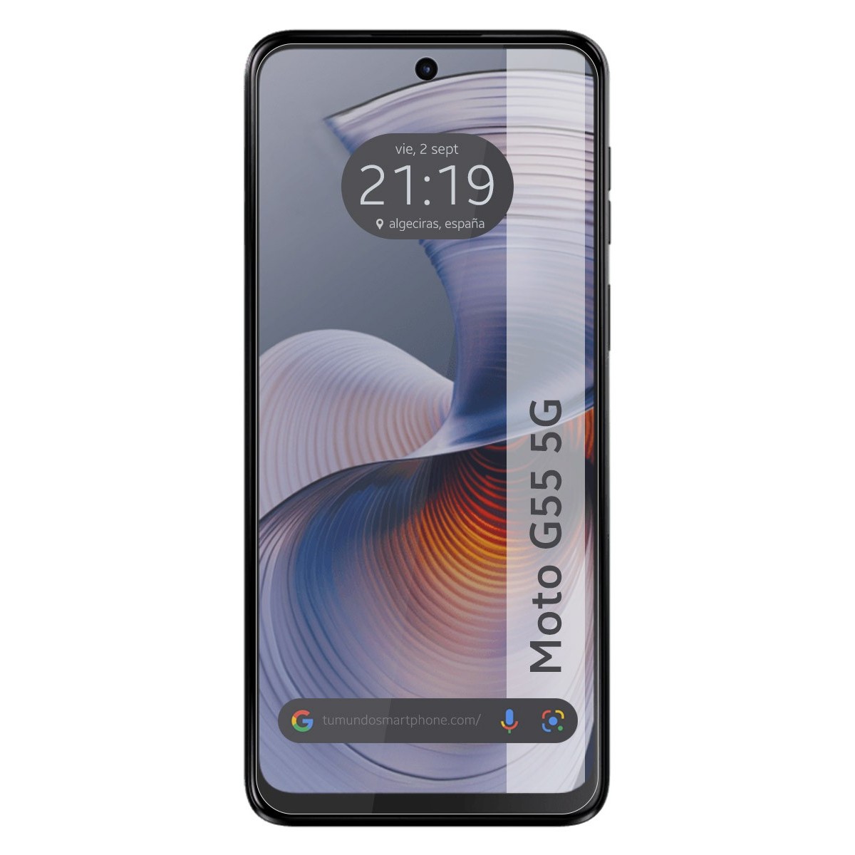 Protector Pantalla Hidrogel Mate Antihuellas para Motorola Moto G55 5G