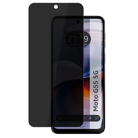 Protector Pantalla Hidrogel Privacidad Antiespías para Motorola Moto G55 5G
